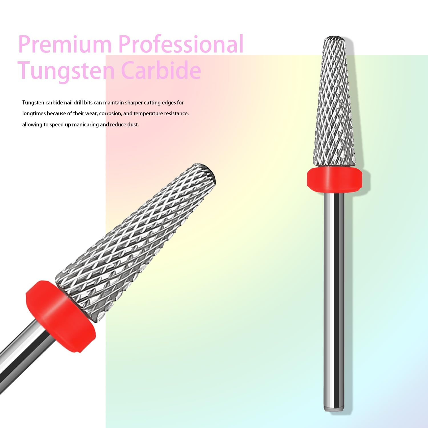 Carbide End Mill - Tungsten Carbide Nail Drill Bits,3/32'' Efile