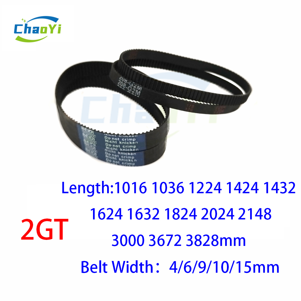 Gt2 Pulley - 2GT Closed Loop Rubber Timing Belt