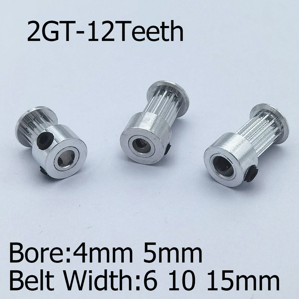 Gt2 Pulley - 12 teeth 2GT Timing Pulley Bore