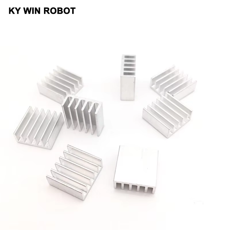 Aluminium Extrusion - 50pcs Extruded Aluminum Heatsink 14x14x6mm for