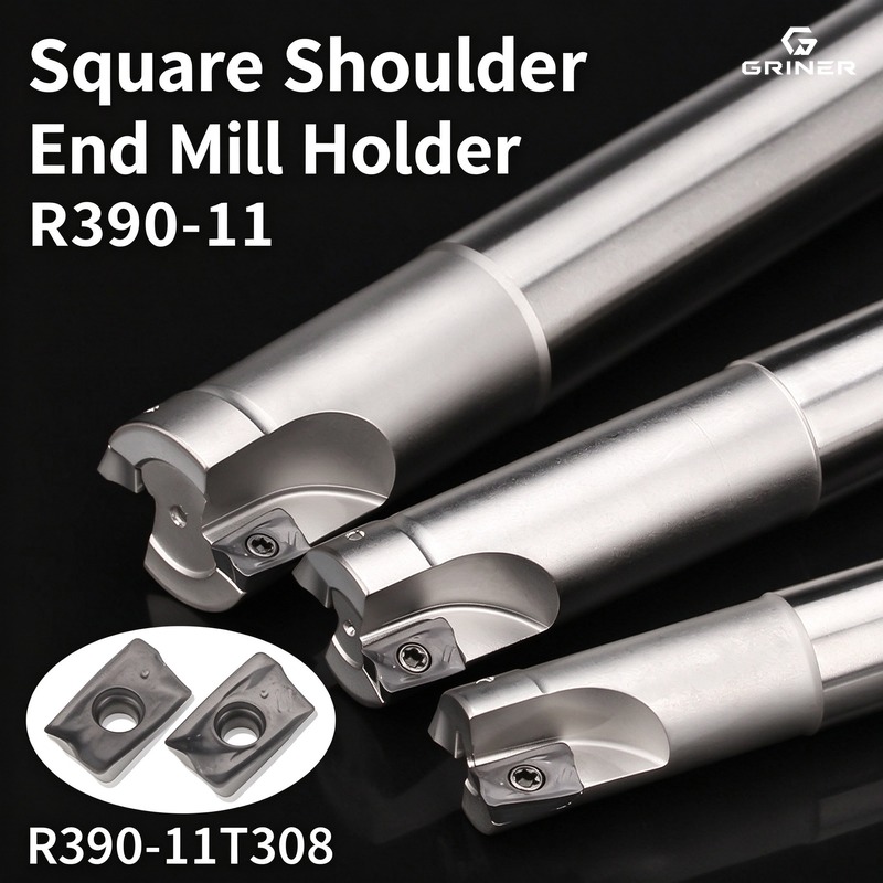 GRINER R390‑11T308 Anti‑Vibrat - End Mill ulasan dan harga