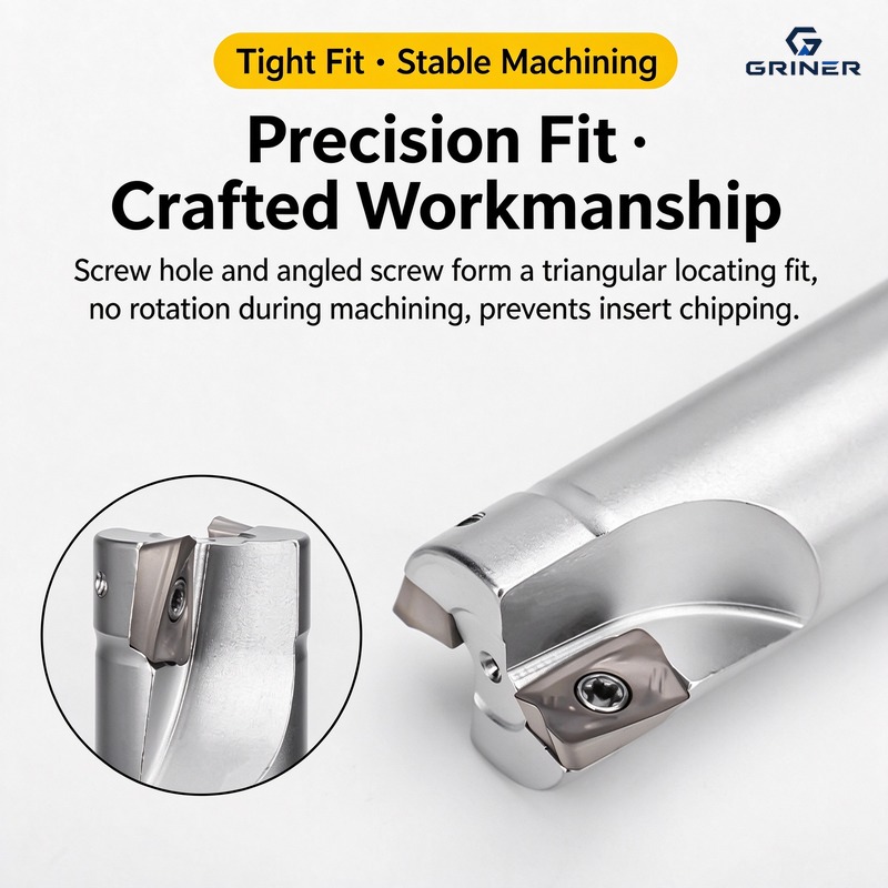 GRINER R390‑11T308 Anti‑Vibrat - End Mill ulasan dan harga