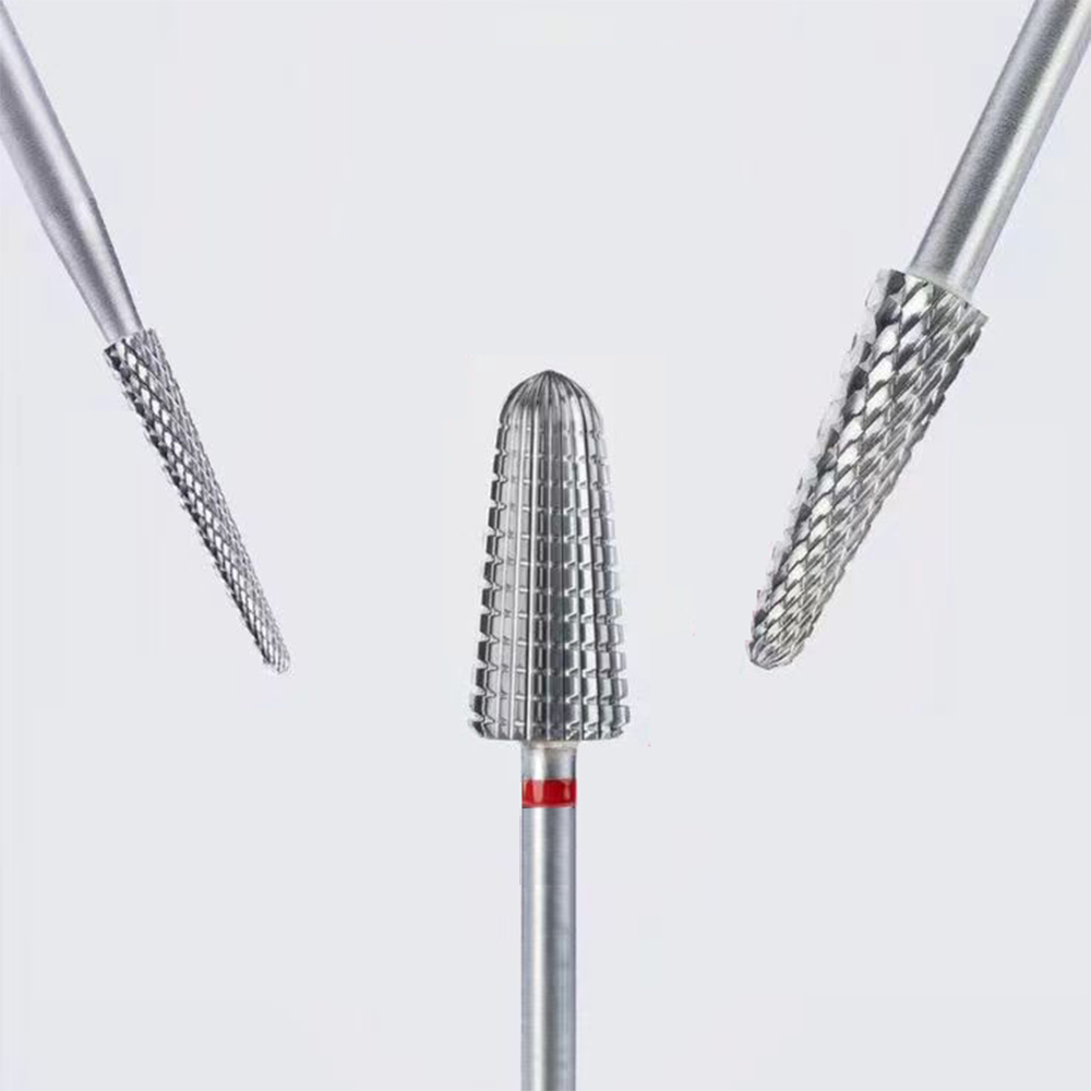 1pcs Silver 2way Nail Drill Bi - Carbide End Mill ulasan dan harga