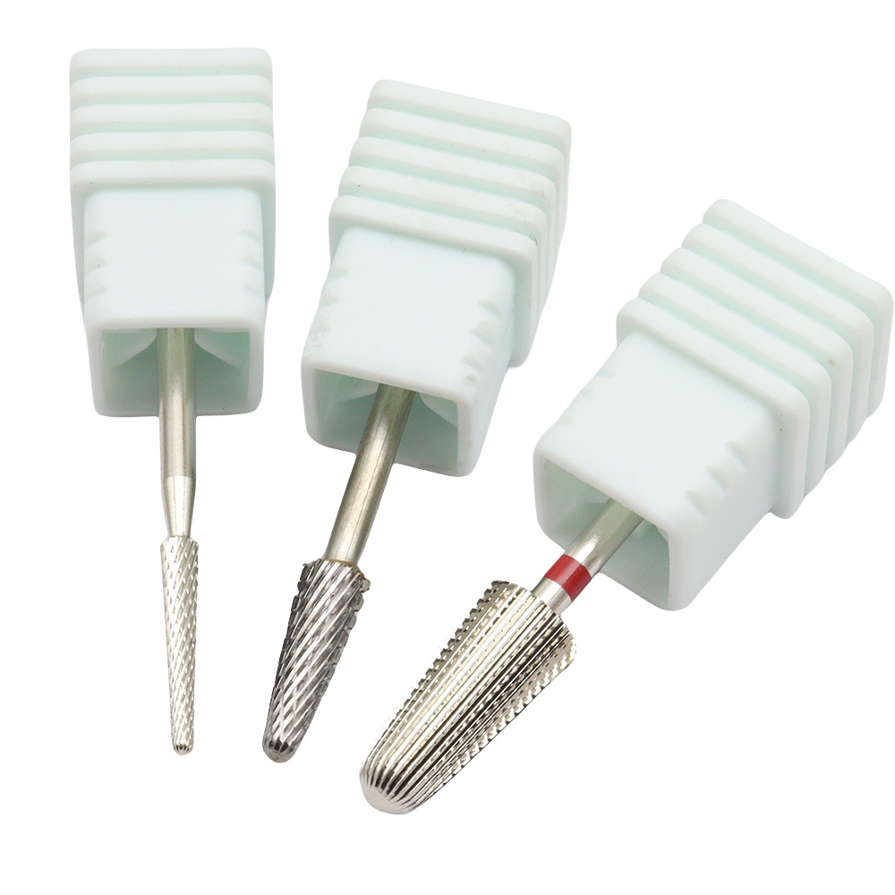 1pcs Silver 2way Nail Drill Bi - Carbide End Mill ulasan dan harga
