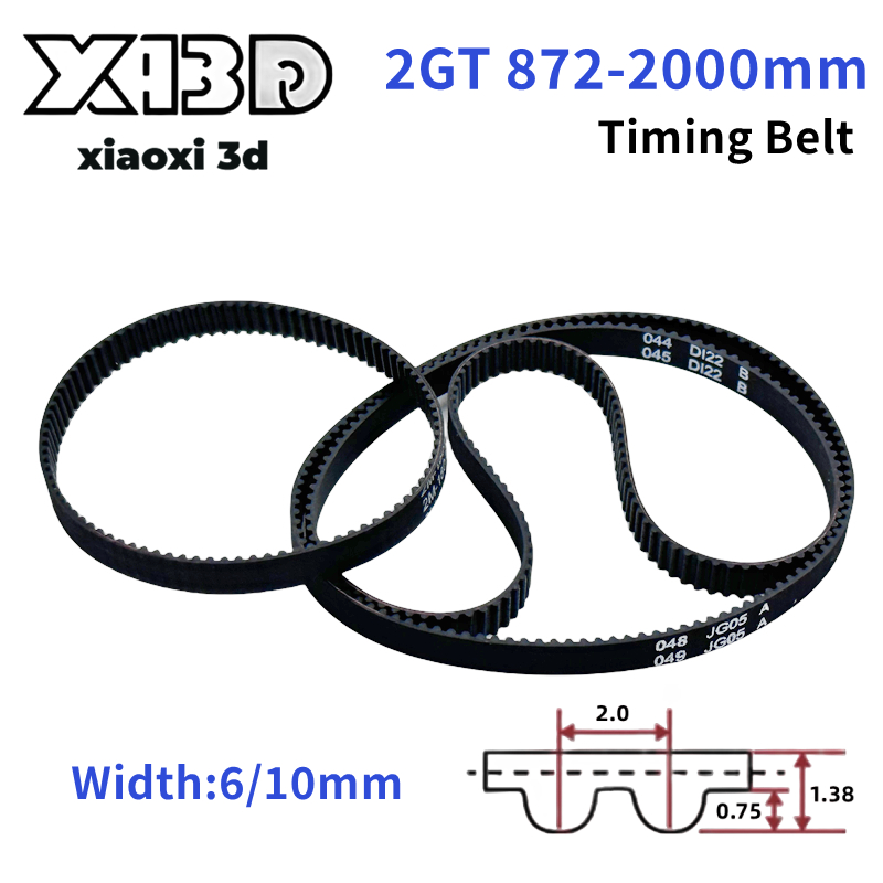 2GT Belt Width 6mm/10mm GT2 Ti - Gt2 Pulley ulasan dan harga