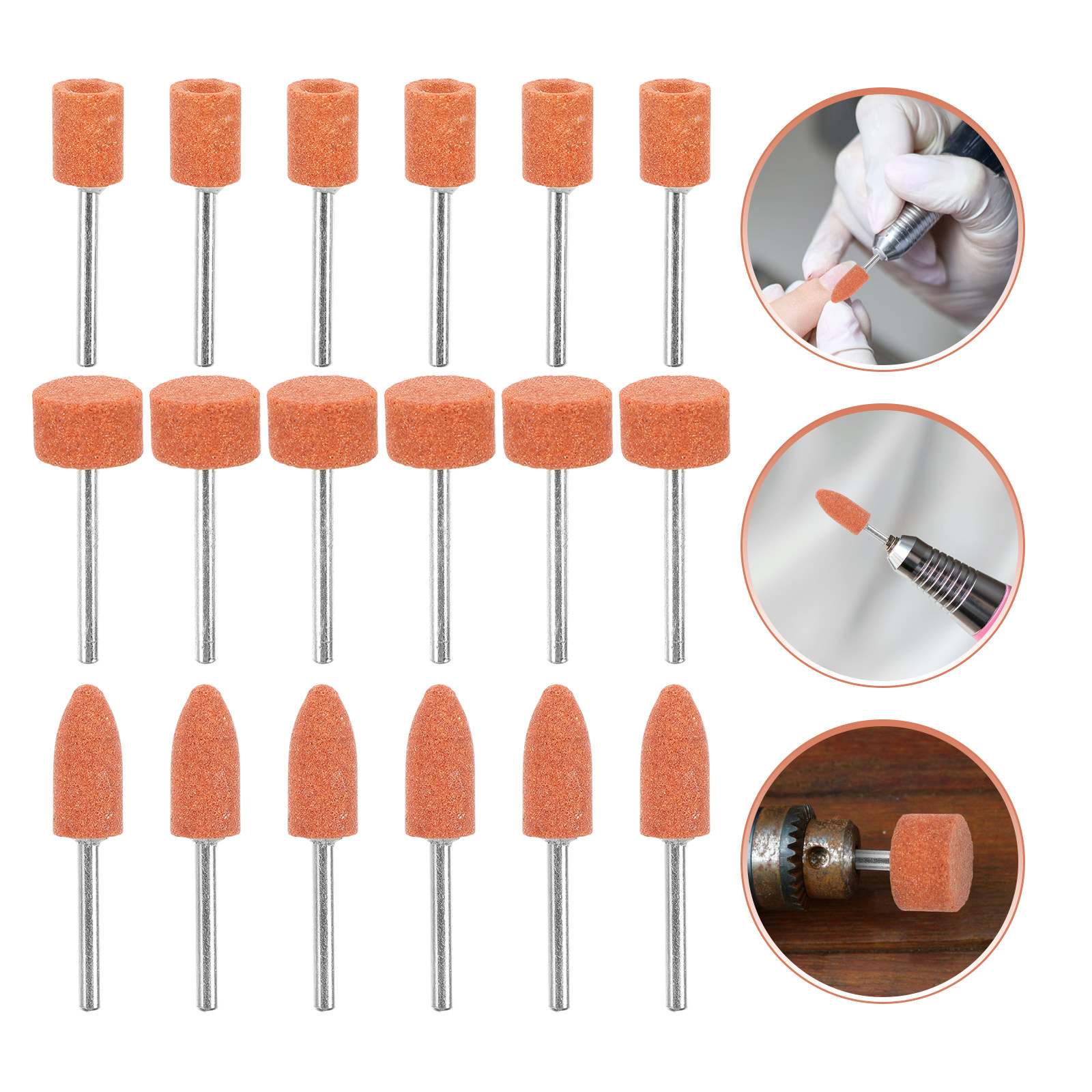 42Pcs Mounted Abrasive Grindin - Drill Bit Set ulasan dan harga