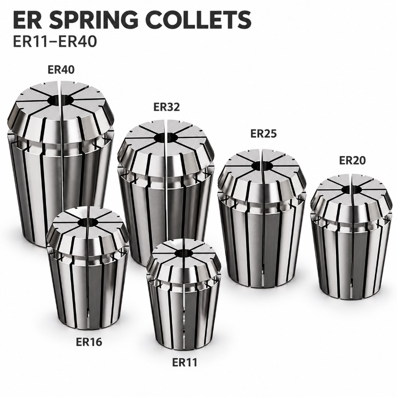 ER Collet Set ER8 ER11 ER16 ER - End Mill Set ulasan dan harga