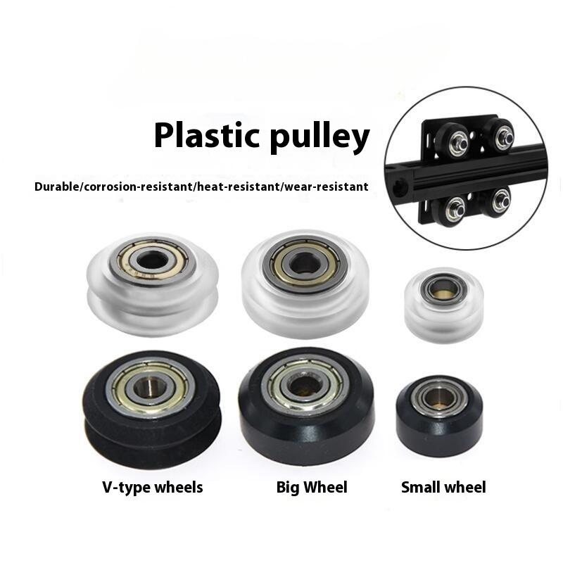 CNC Plastic POM Big Small Whee - V Slot Wheel ulasan dan harga