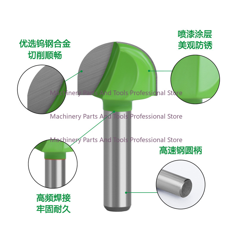 Round Bottom Over Nose Router  - End Mill Set ulasan dan harga