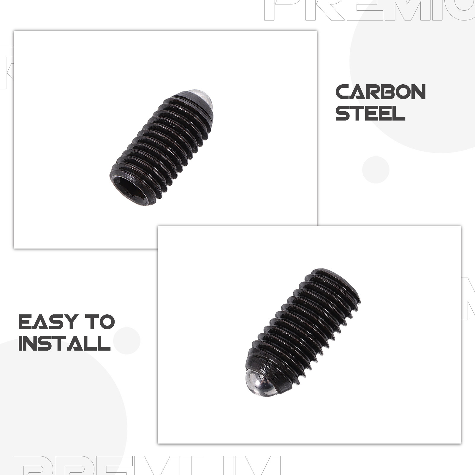 10Pcs Carbon Steel Ball Spring - Ball Screw ulasan dan harga