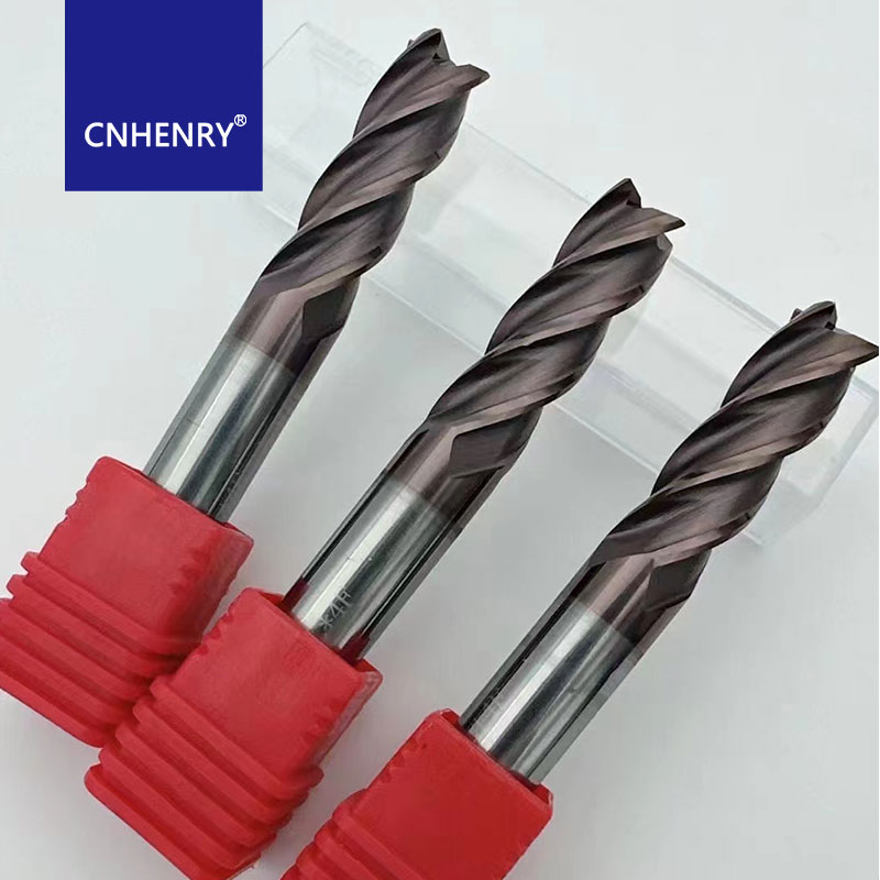 HRC58 Solid Carbide End Mill 4 - End Mill Set ulasan dan harga