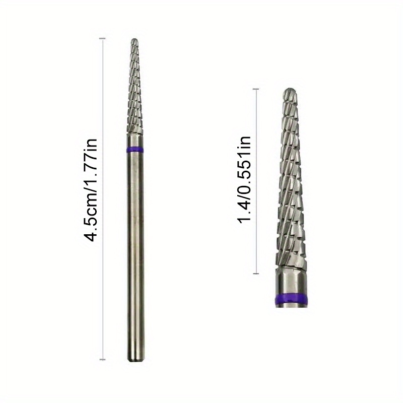 1/2Pcs Carbide Cuticle Clean N - Carbide End Mill ulasan dan harga