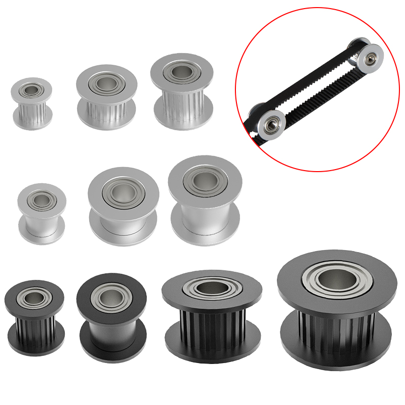 GT2 Idler Timing Pulley 16-too - Linear Rod 8Mm ulasan dan harga
