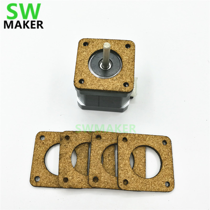 2pcs 3mm Anti Vibration Cork d - Nema 17 Stepper ulasan dan harga