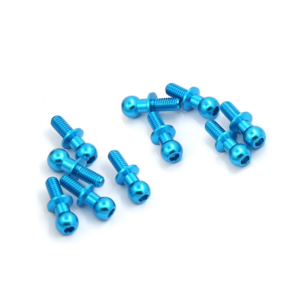 10Pcs M3 Metal Hex Ball Head S - Ball Screw ulasan dan harga