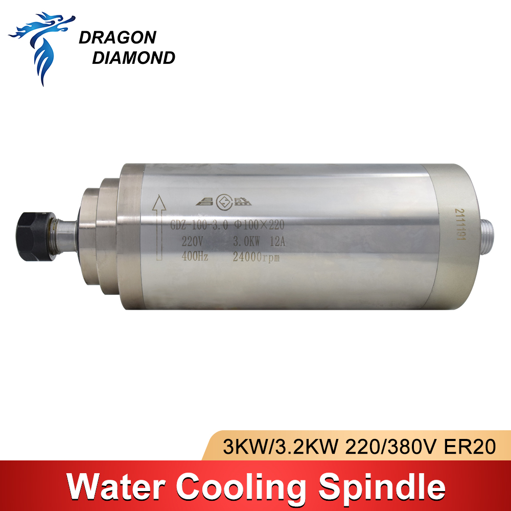 3KW Water Cooling Cooled Spind - Water Cooled Spindle ulasan dan harga
