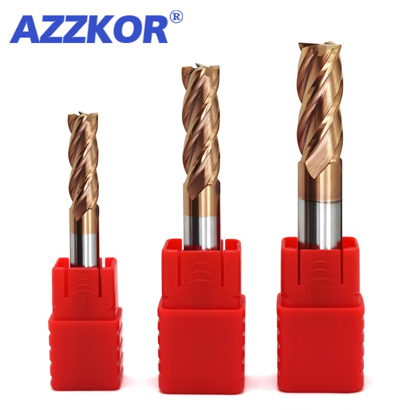 AZZKOR HRC55 5PCS 10PCS Millin - End Mill Set ulasan dan harga