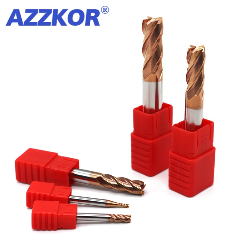 AZZKOR HRC55 5PCS 10PCS Millin - End Mill Set ulasan dan harga