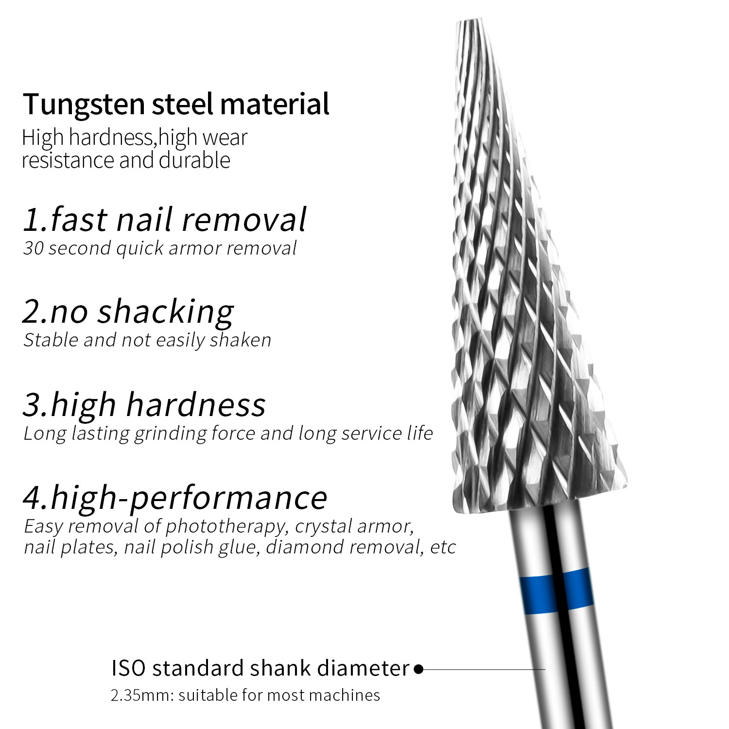 Tip Tungsten Carbid Nail Drill - Carbide End Mill ulasan dan harga