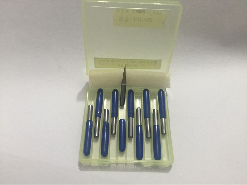 10Pcs 3.175mm Tungsten Bit V S - End Mill Set ulasan dan harga