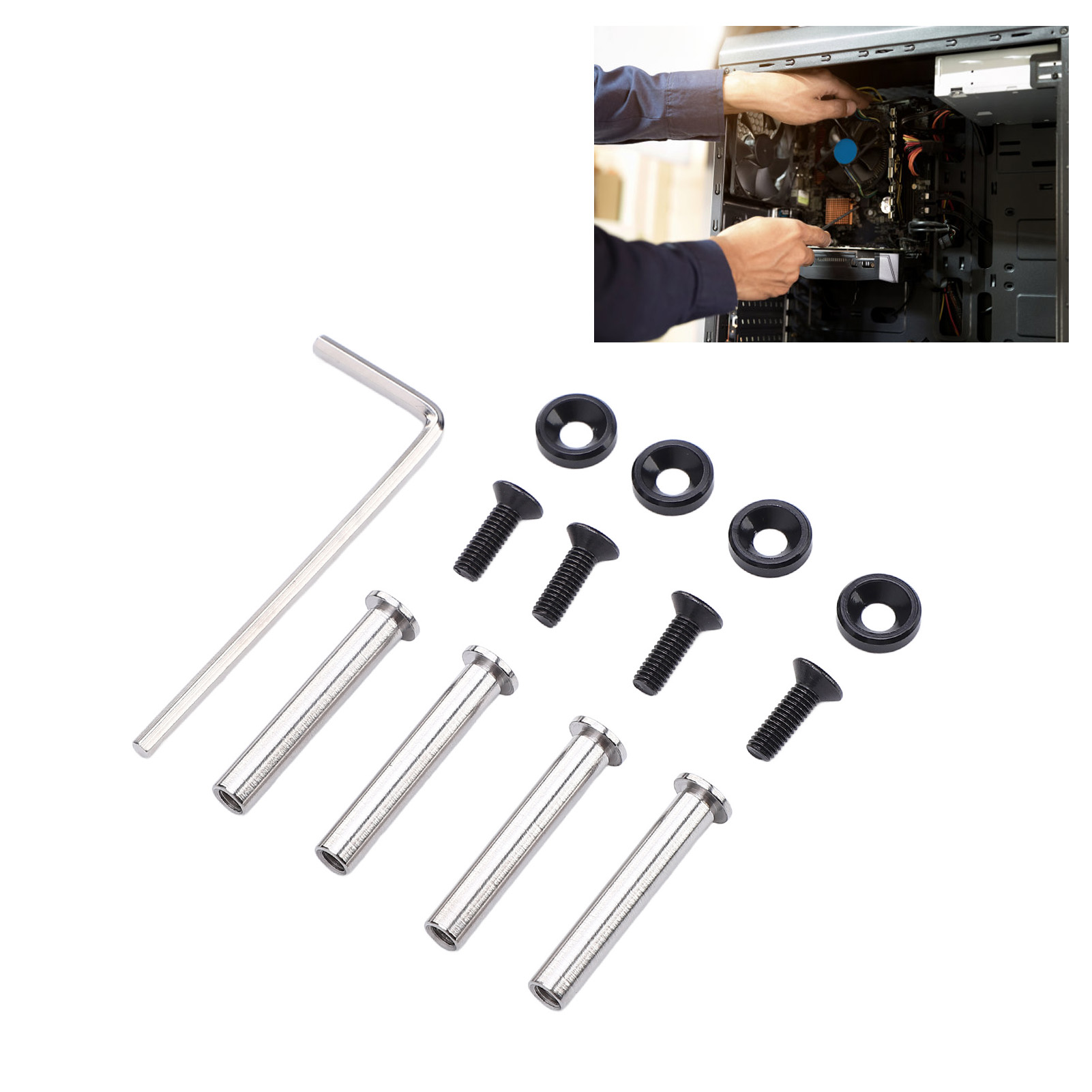 CPU Fan Screw Kit Computer Cas - Aluminium Extrusion ulasan dan harga