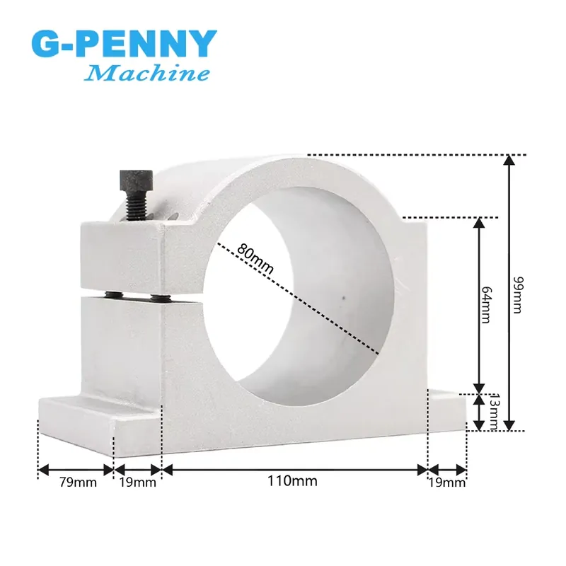 Gpenny 1.5kw ER16 D80mm Water  - Water Cooled Spindle ulasan dan harga