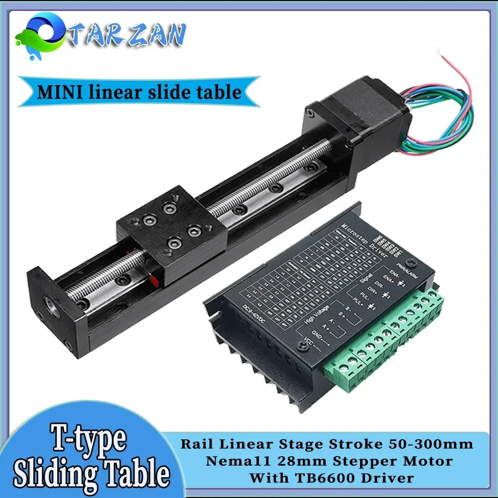 CNC Mini T-type Sliding Table  - Linear Rod 8Mm ulasan dan harga