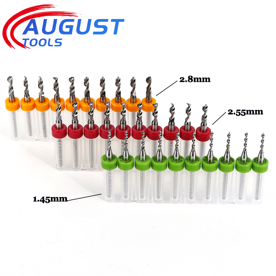 3.175mm Shank 10Pcs PCB Drill  - End Mill Set ulasan dan harga