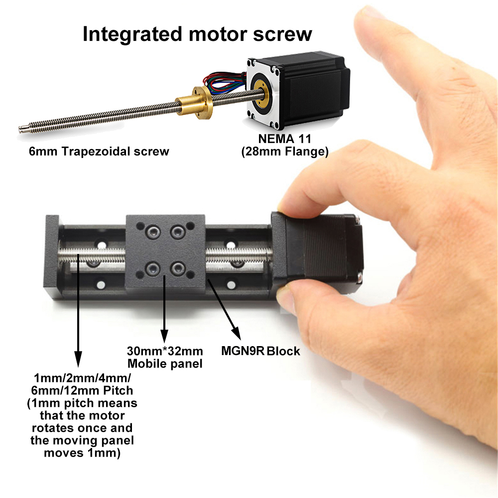 YunDuan T-type Motorized Linea - Linear Rod 8Mm ulasan dan harga