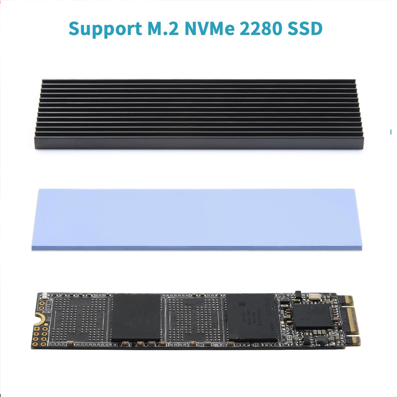 PCIe NVMe M.2 2280 SSD Aluminu - Aluminium Extrusion ulasan dan harga
